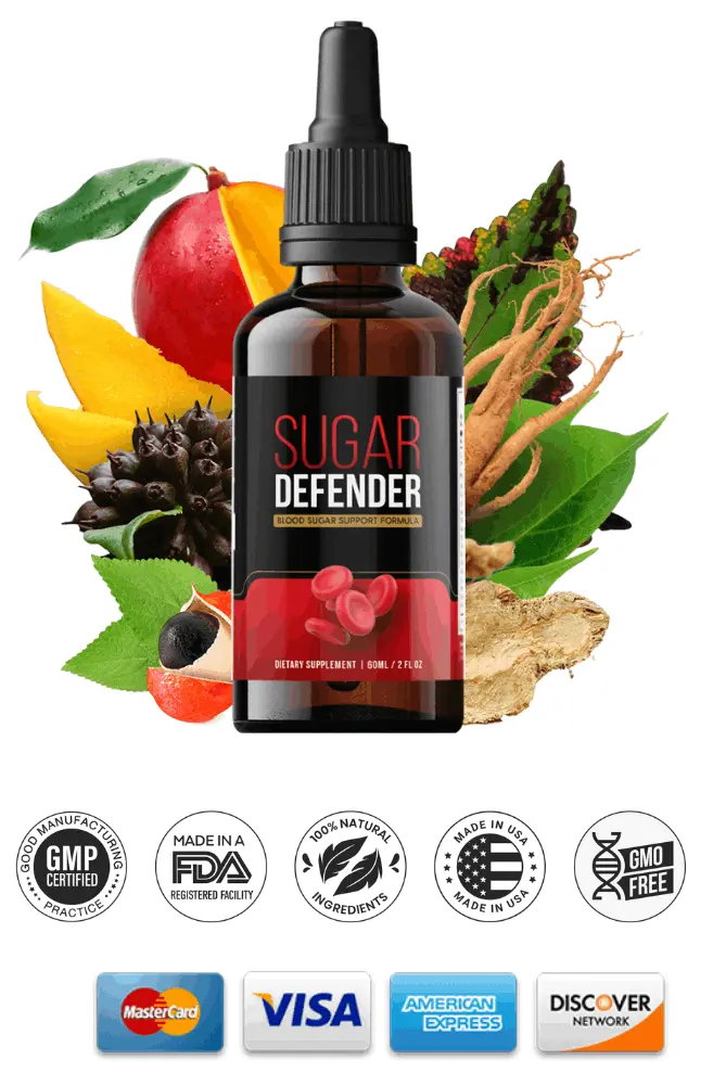 hero bottle with payment cards and certifications